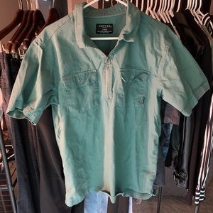 Zumiez zip up shirt